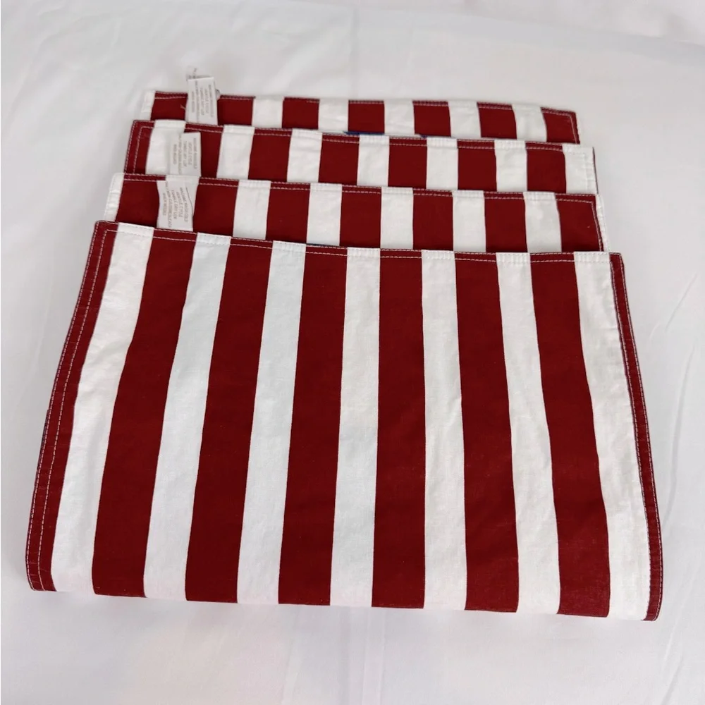 Set of 4 William Sonoma Stars and Stripes Placemats